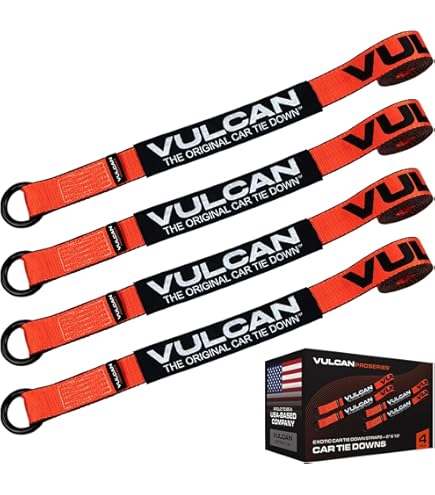 Amazon.com: VULCAN Exotic Car Rim Tie Down Set - 2 Inch x